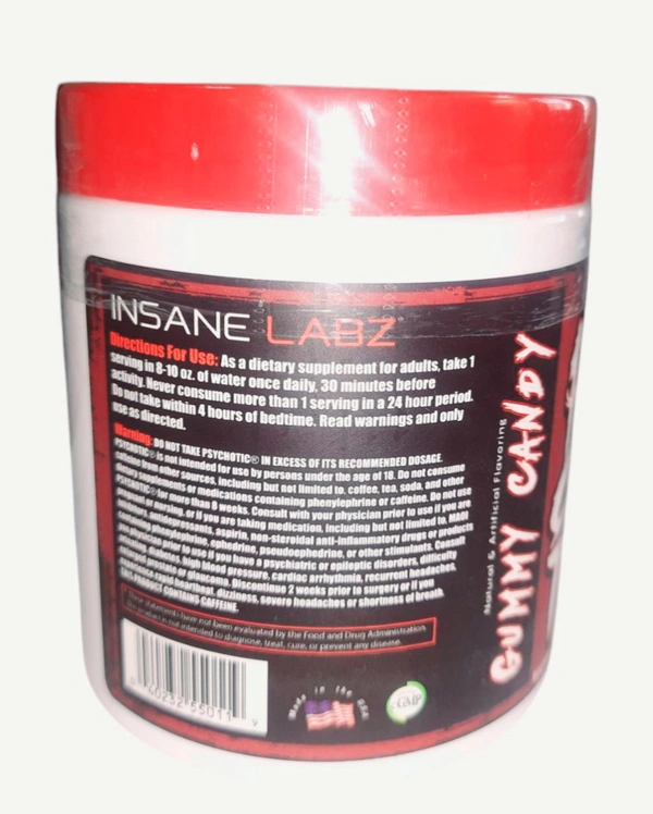 Insane Labz Psychotic Gummy Candy 35 Servings
