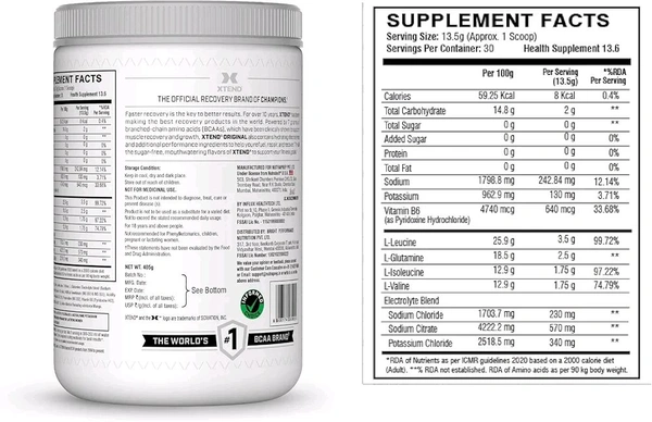 Scivation Xtend Original Bcaa Powder Mango Madness)30 Servings)