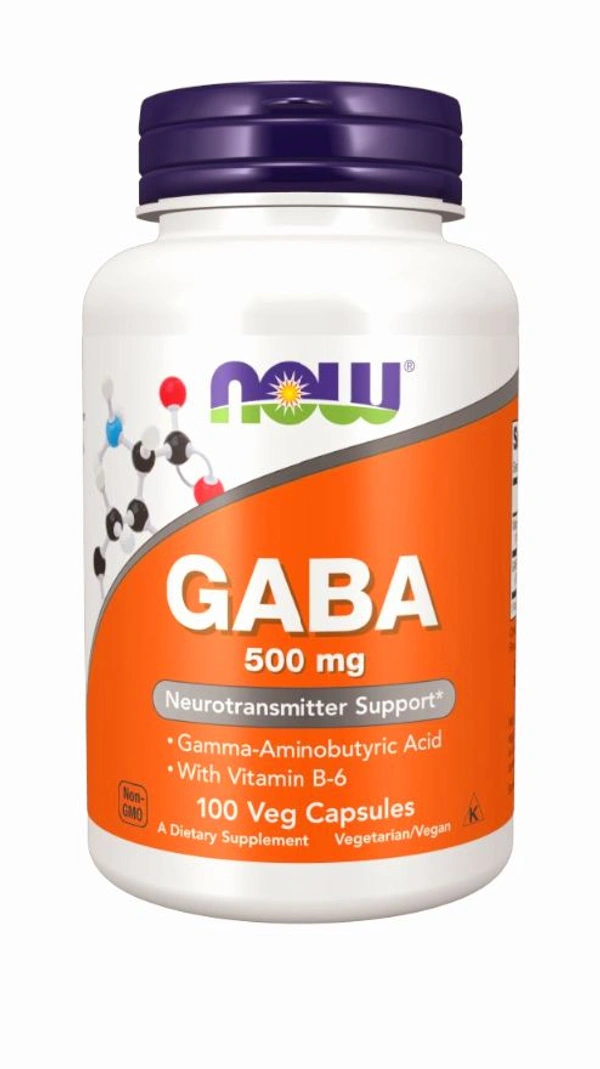 GABA 500 mg  - 100 Veg Capsules
