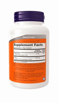 GABA 500 mg  - 100 Veg Capsules
