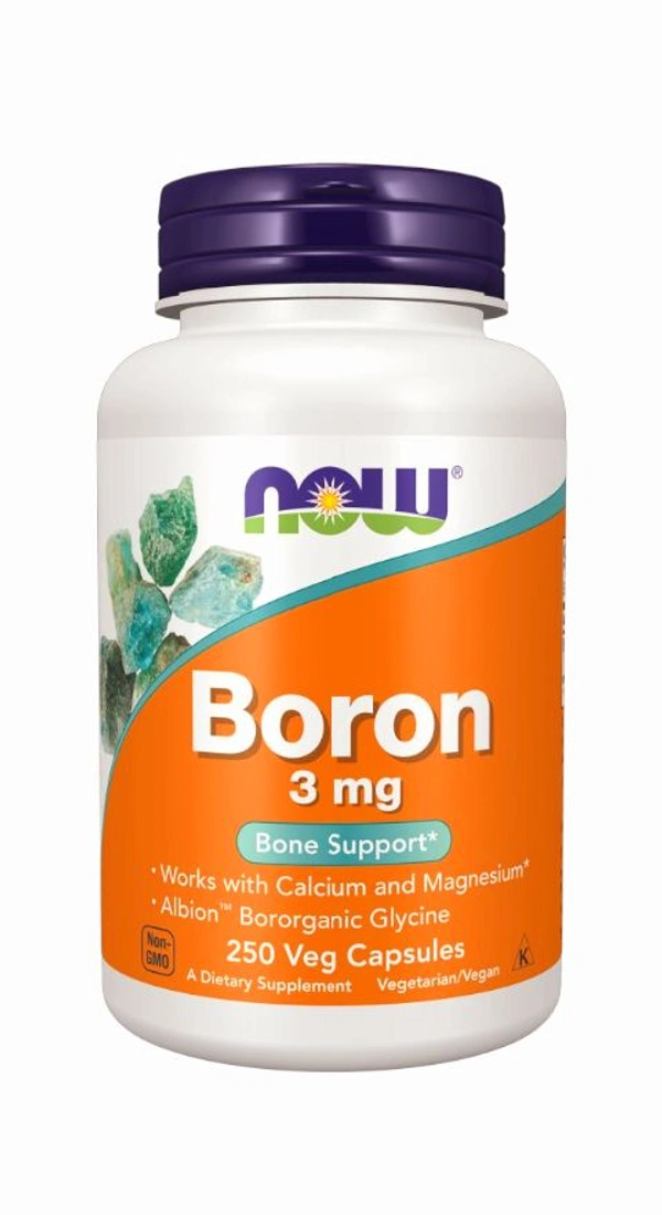 Boron 3 mg  - 250 Veg Capsules