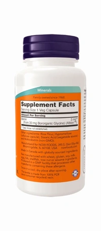 Boron 3 mg  - 250 Veg Capsules