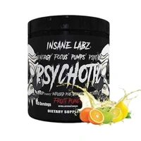 Insane Labz Psychotic Black  35servings  - 228g, Fruit Punch