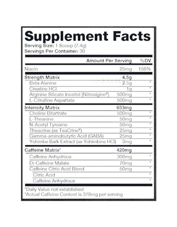 ProSupps Hyde Xtreme Intense Energy Pre-Workout 30 Servings  - 210g, Pixie Dust