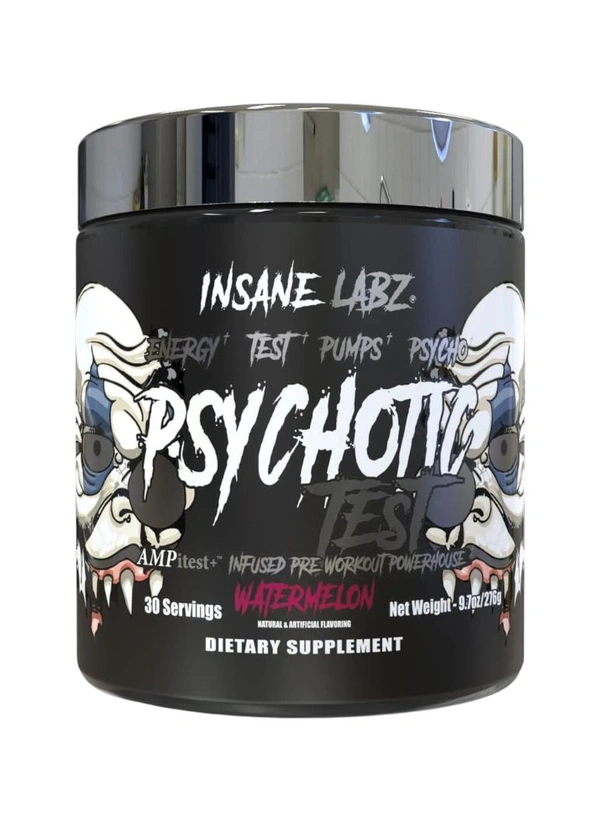 Insane Labz Psychotic Test 30 Serving - 276g, Watermelon