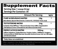 Insane Labz Psychotic Test 30 Serving - 275g, Fruit Punch