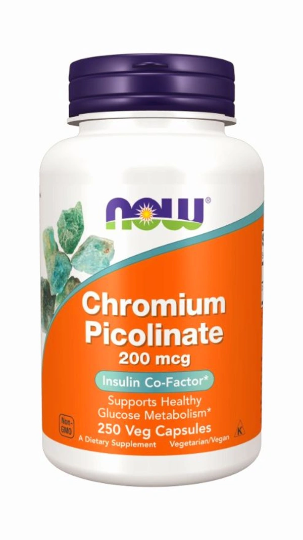 Chromium Picolinate 200 mcg Veg Capsules - 250