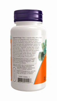 Chromium Picolinate 200 mcg Veg Capsules - 250