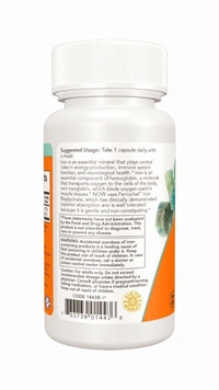Iron 18 mg Veg Capsules - 120 Veg Capsules