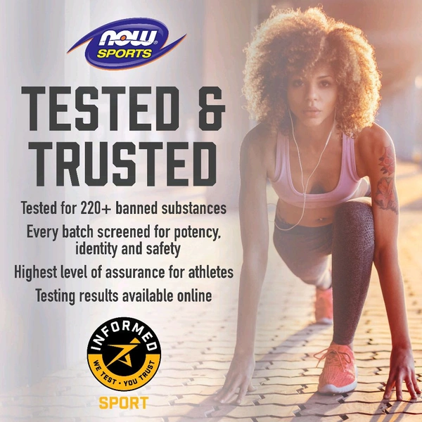 NOW Foods
Sports, Beta-Alanine, Endurance, 750 mg,  - 120 Veg Capsules