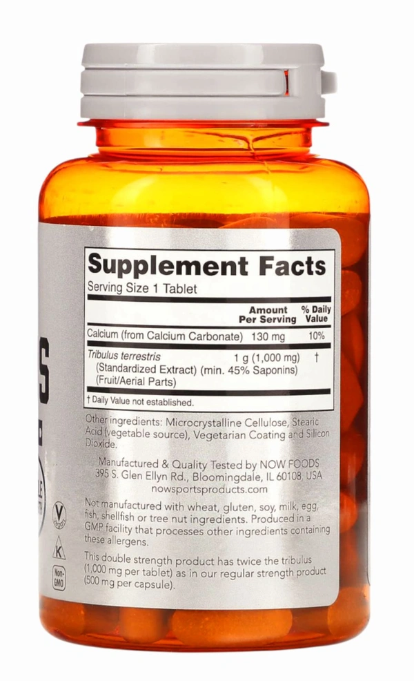 Now Foods Sports, Tribulus, 1,000 mg,  - 90 Tablets