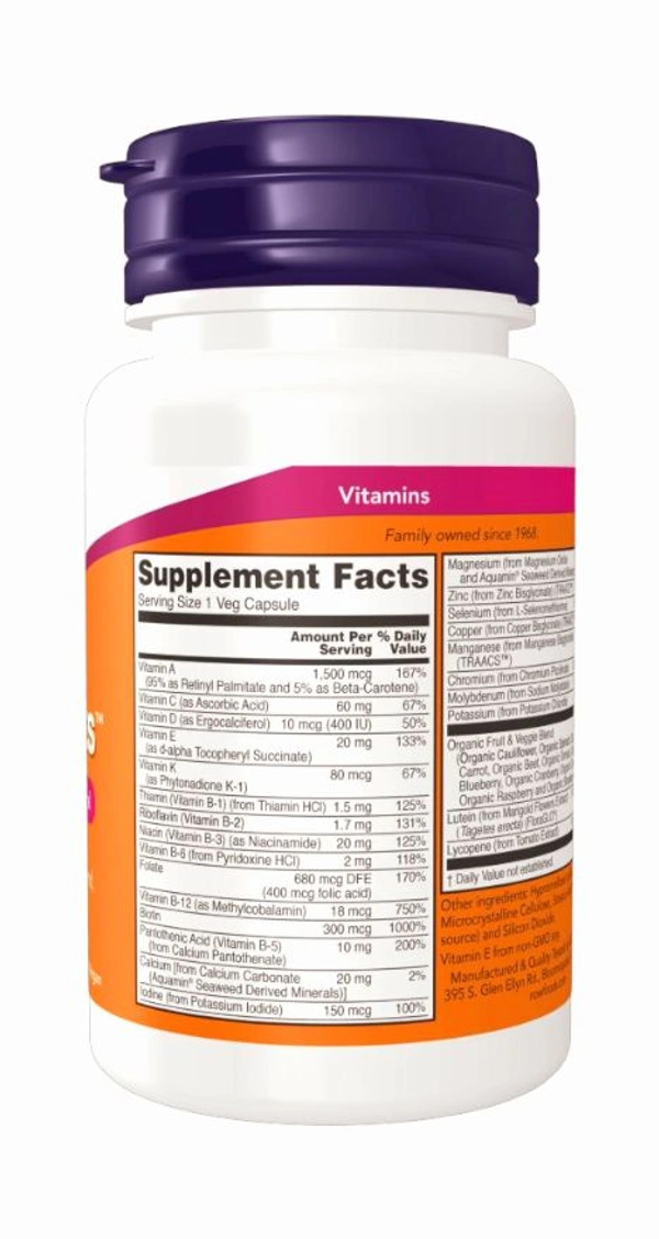 Daily Vits™ Veg Capsules - 120