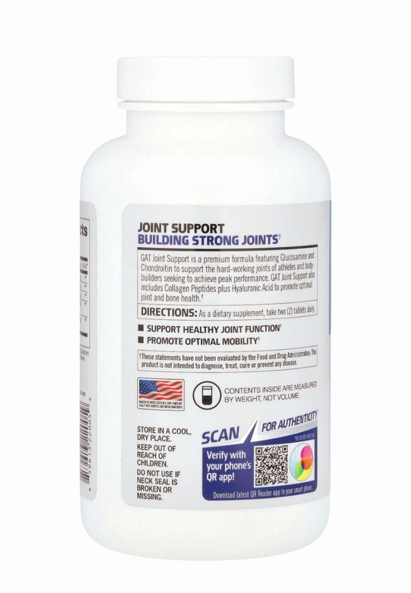 GAT SPORTS
Joint Support, Essentials - 60 Tablets