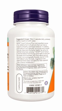 Coral Calcium Plus  - 100 Capsules