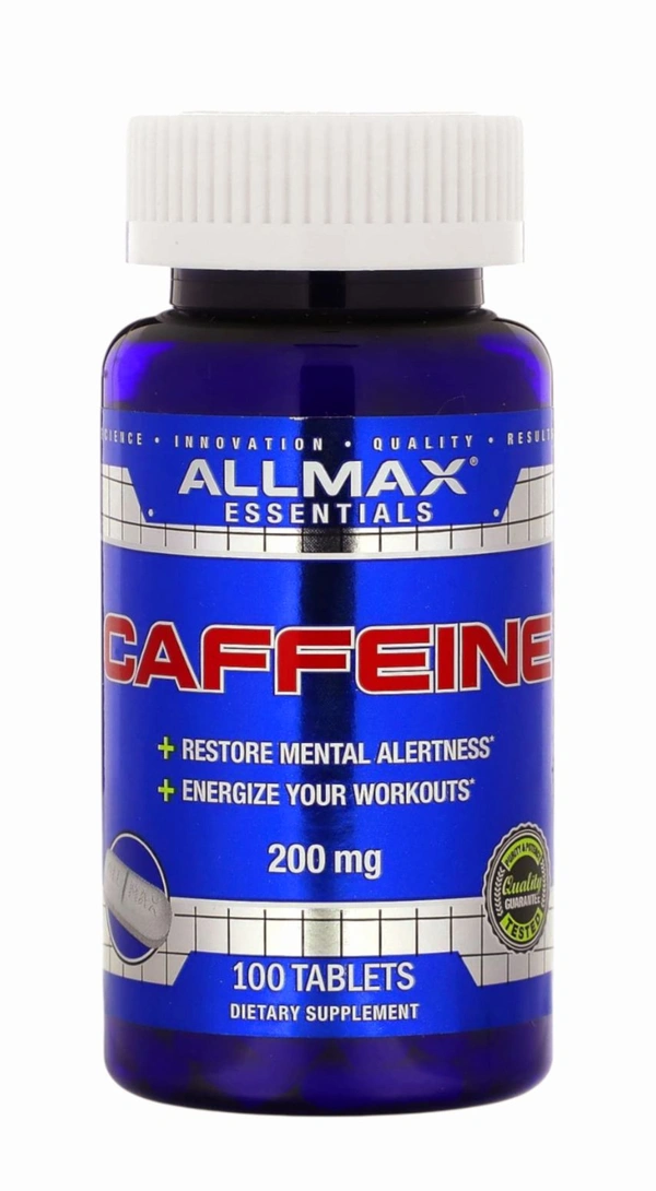 ALLMAX
Essentials, Caffeine, 200 mg,  - 100 Tablets