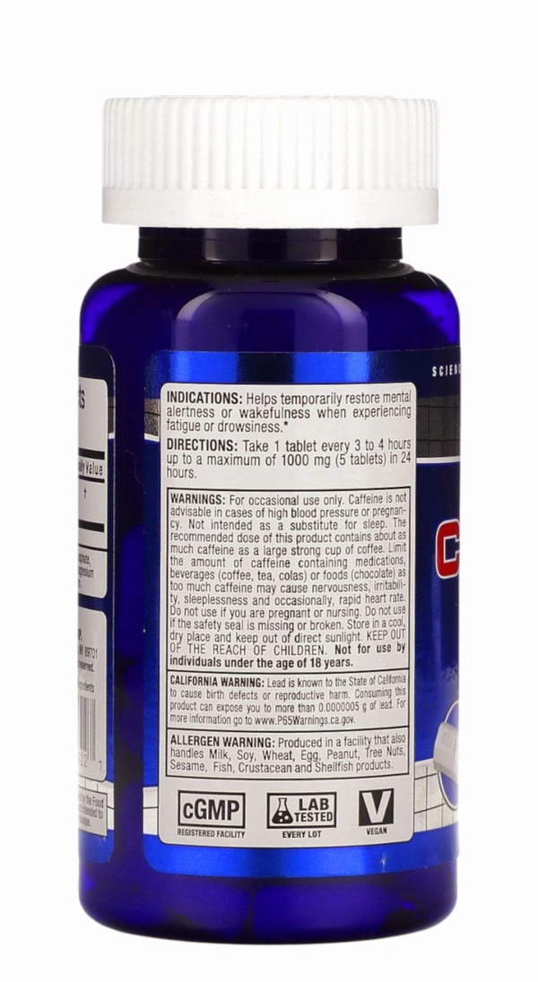 ALLMAX
Essentials, Caffeine, 200 mg,  - 100 Tablets