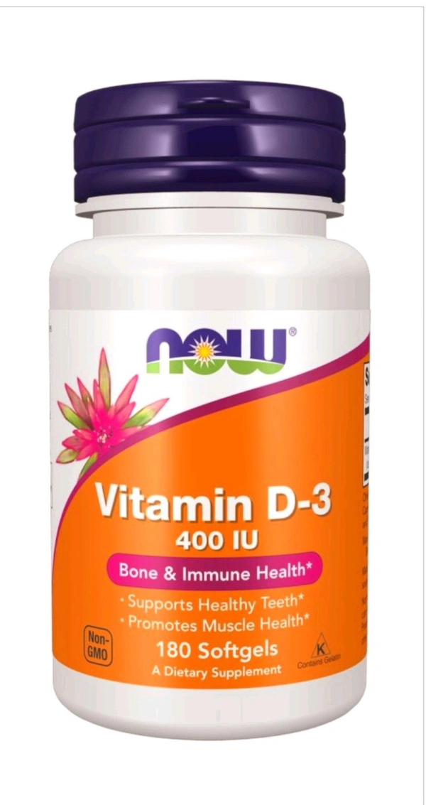 Vitamin D-3 400 IU  - 180