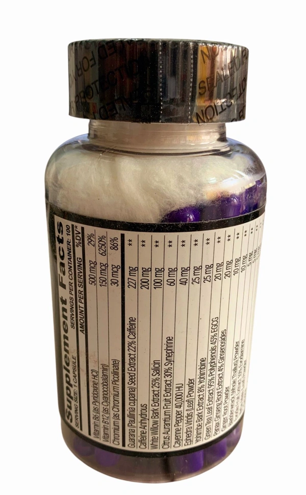 Cloma Pharma Asia Black 25 Ephedra  - 100 Cápsulas