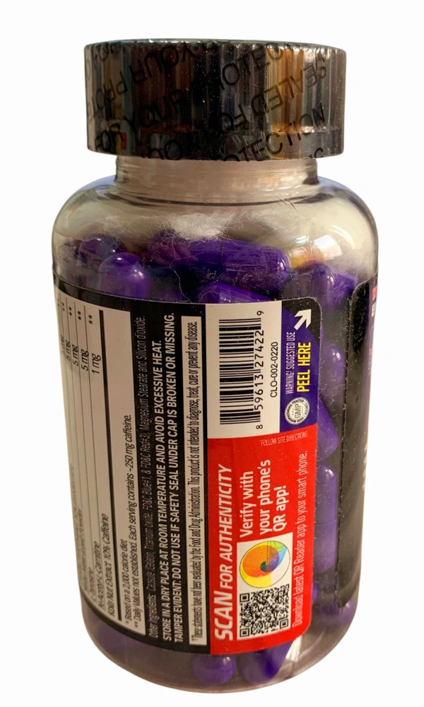 Cloma Pharma Asia Black 25 Ephedra  - 100 Cápsulas