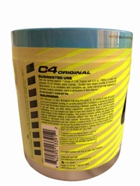 Cellucor C4 Original Pre-Workout *New
Formula* 50 Serv - International - 470g (16.6oz), ICY BLUE RASPBERRY