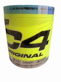 Cellucor C4 Original Pre-Workout *New
Formula* 50 Serv - International - 470g (16.6oz), ICY BLUE RASPBERRY