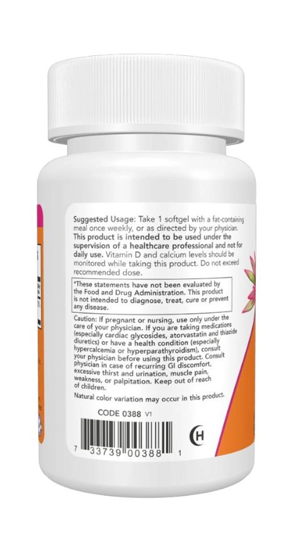 Now Vitamin D-3 50,000 IU  - 50 Softgels