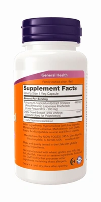 Now Resveratrol 200 mg  - 60 Veg Capsules