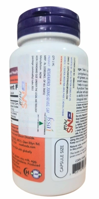 Now Resveratrol 200 mg  - 60 Veg Capsules