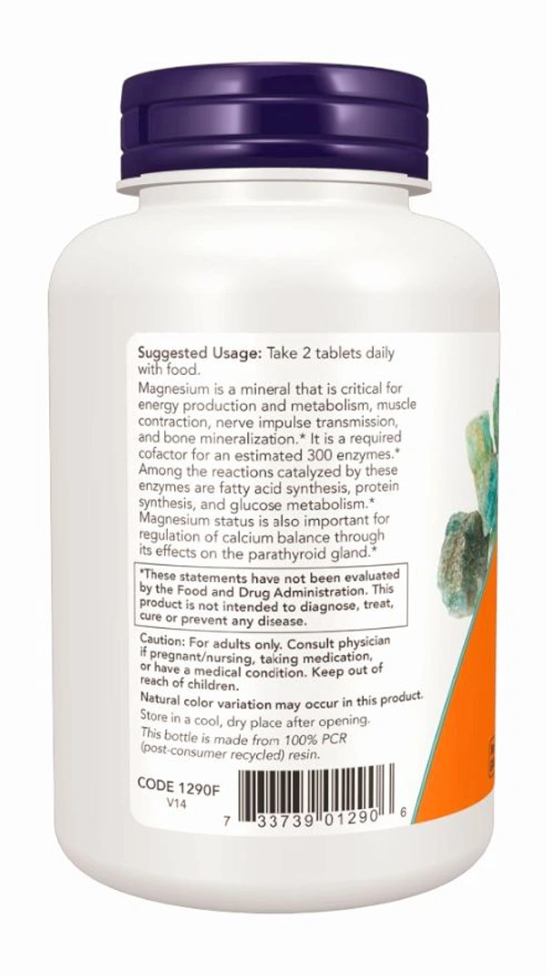 Now Magnesium Citrate 200 Mg - 250 Tablets
