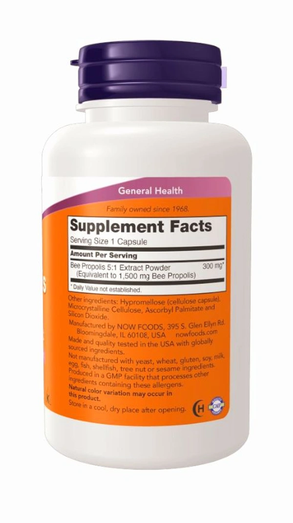 Now Propolis 1500 5:1 Extract  - 100 Capsules