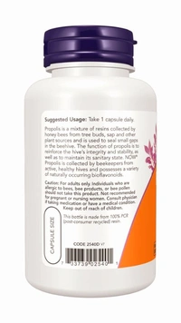 Now Propolis 1500 5:1 Extract  - 100 Capsules