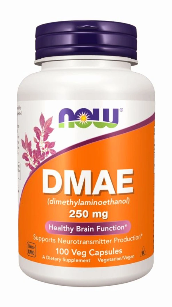 Now DMAE 250 mg  - 100 Veg Capsules