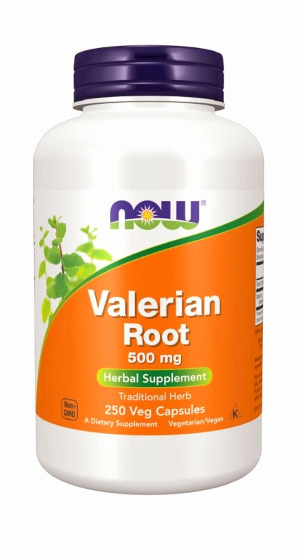 Now Valerian Root 500 mg  - 250 Veg Capsules