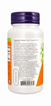 Now Ashwagandha 450 mg  - 90 Veg Capsules