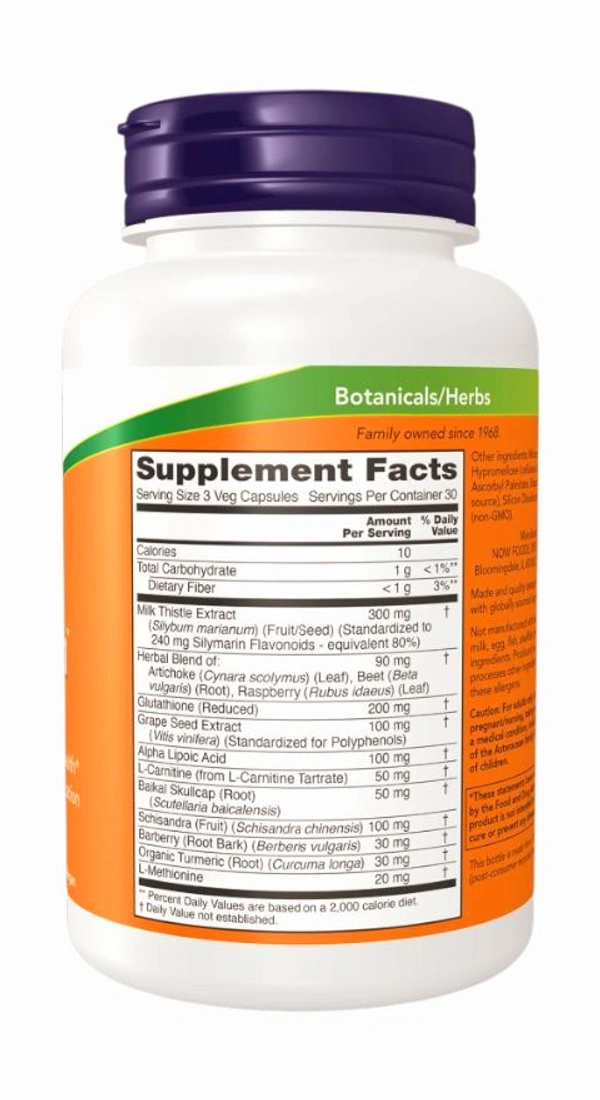 Now Liver Refresh - 90 Veg Capsules