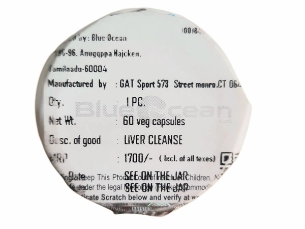 GAT
Liver Cleanse,  - 60 Veg Capsules