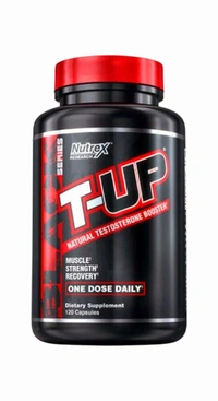 T-UP NATURAL TESTOSTERONE BOOSTER  - 120 CAPSULES