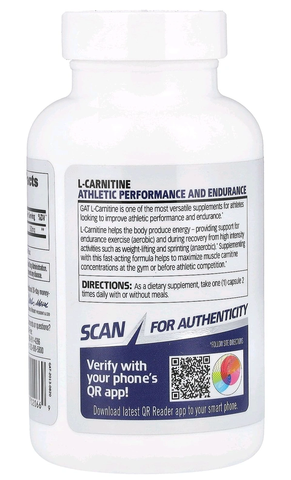 GAT Sport L-Carnitine  - 60CAPS