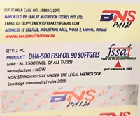 DHA-500 Fish Oil, Double Strength  - 90 Softgels