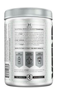XTEND Original BCAA Powder Airheads Candy Flavor, 7g BCAA and 2.5g L-G - 405g, White Mystery