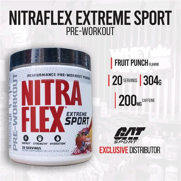 Gat Nitraflex Extreme Sport Pre-Workout - Fruit Punch