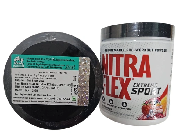 Gat Nitraflex Extreme Sport Pre-Workout - Fruit Punch