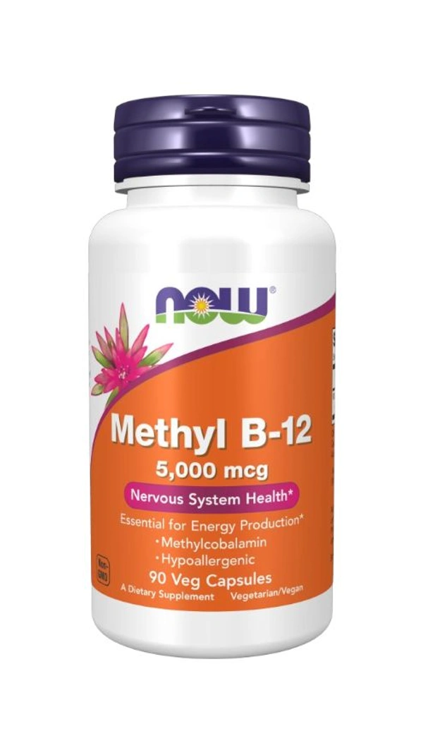 Now Methyl B-12 5000 mcg  - 90 Veg Capsules