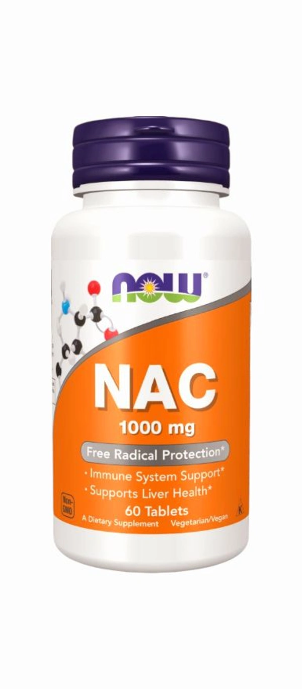 Now NAC 1000 mg  - 60 Tablets