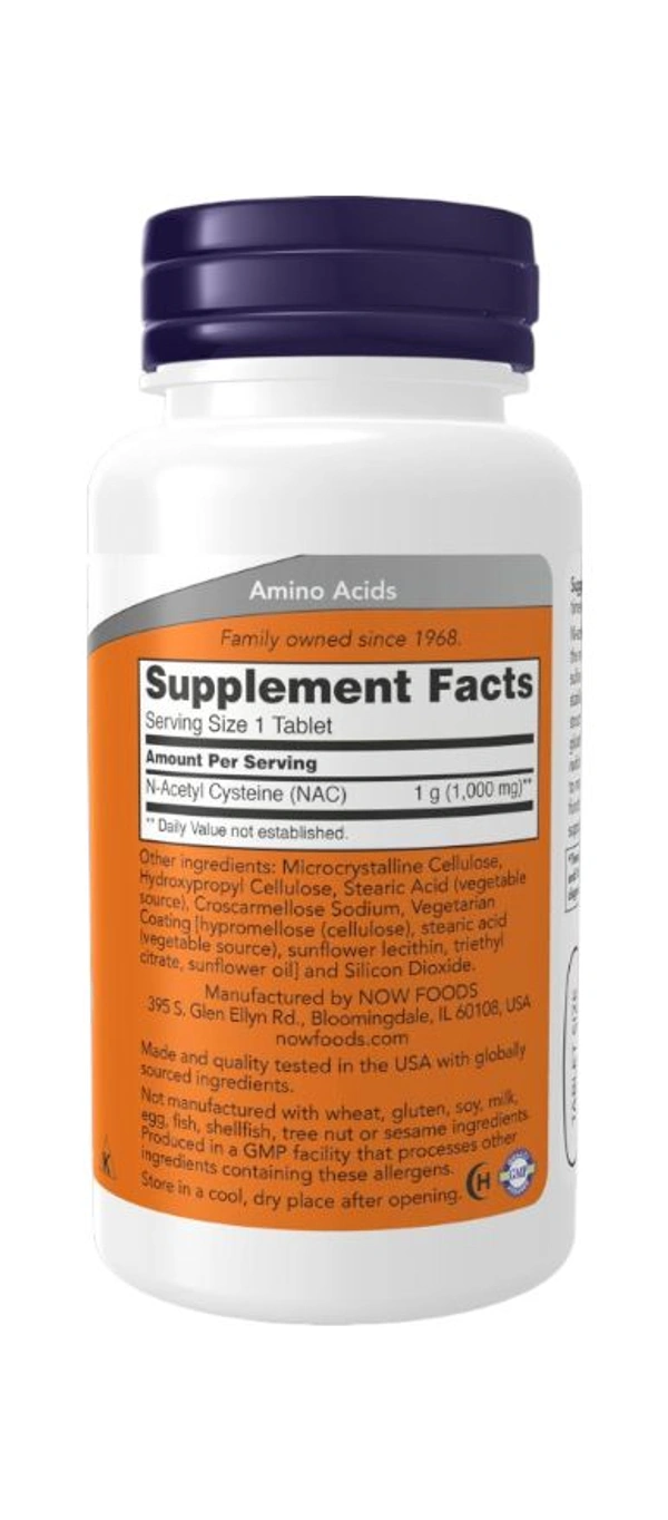 Now NAC 1000 mg  - 60 Tablets