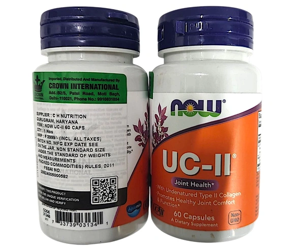 Now UC-II Type II Collagen  - 60 Capsules