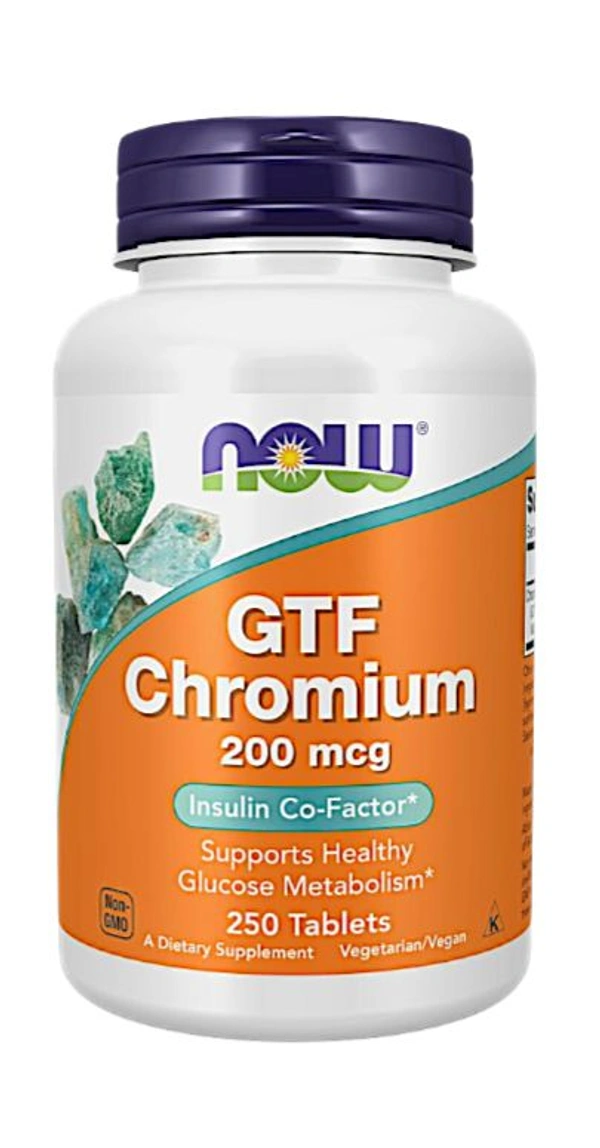 Now GTF Chromium 200 mcg  - 250 Tablets