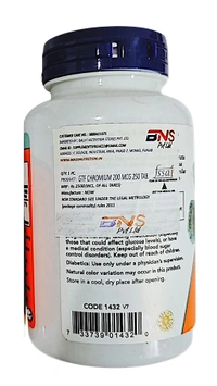 Now GTF Chromium 200 mcg  - 250 Tablets