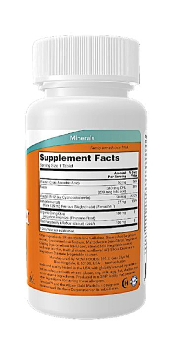 Now Iron Complex Vegetarian  - 100 Tablets