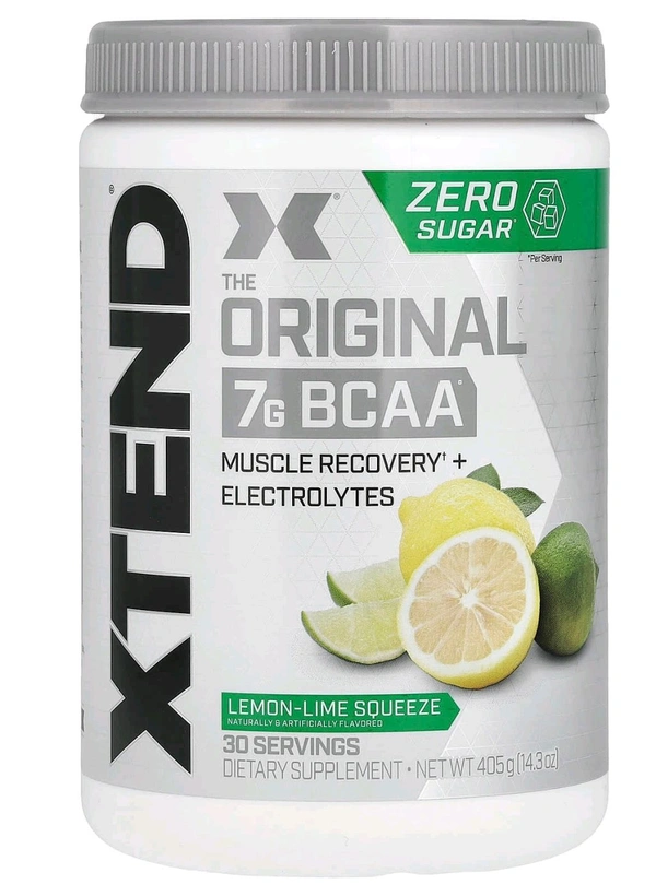 Scivation XTEND Original BCAA Powder 30 Servings   - (405 g), LEMON LIME SQUEEZE